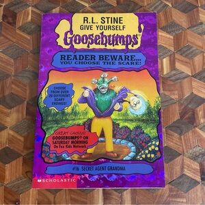 1st Edition Give Yourself Goosebumps #16 Secret Agent Grandma 1997